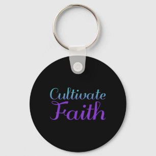 Cultivate Faith Prevention Design Key Ring