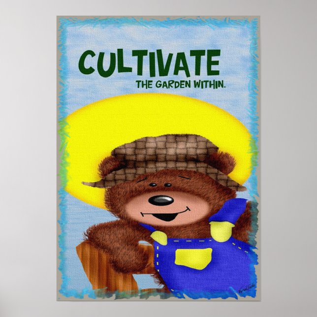 Cultivate The Garden Within Poster (Front)