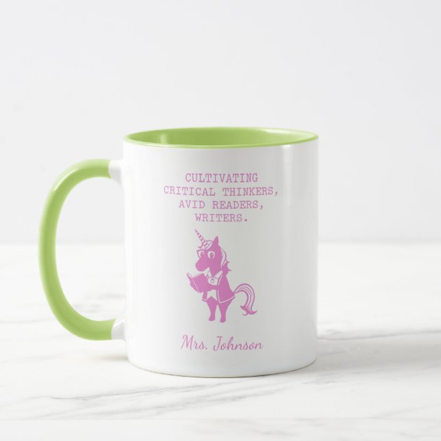 Cultivating Critical Thinkers Readers Writers Mug (Left)