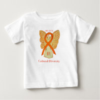 Cultural Diversity Awareness Orange Ribbon Shirt