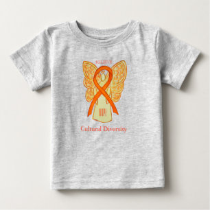Cultural Diversity Awareness Orange Ribbon Shirt