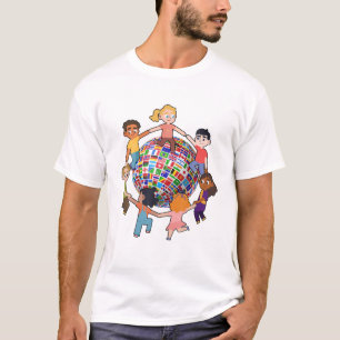 Cultural Diversity World Flags Different Nationali T-Shirt