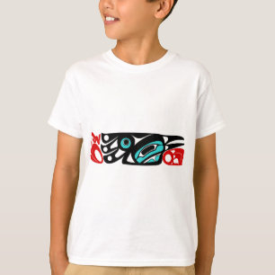 Cultural Raven of Northwest Coast Formline Art  T-Shirt
