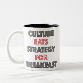 Culture Eats Strategy For Breakfast Mug