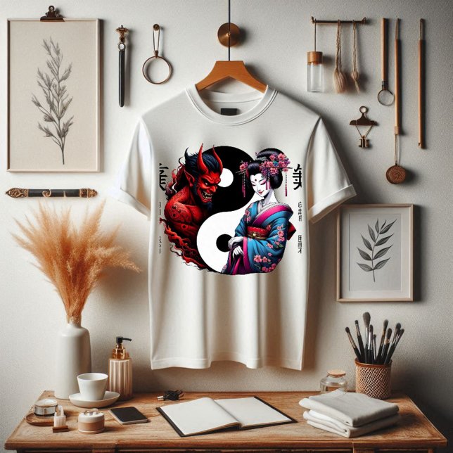 Culture T-shirt  (Yin Yang T-shirt )