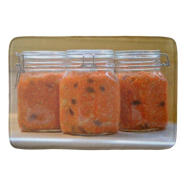 Cultured Carrots Bath Mat (Front)