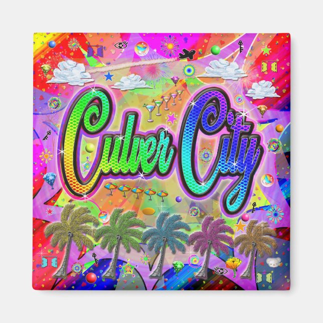 Culver City Vista Express Magnet (Front)