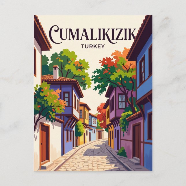 Cumalıkızık Turkey Postcard (Front)