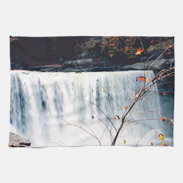 Cumberland Falls  Tea Towel (Horizontal)
