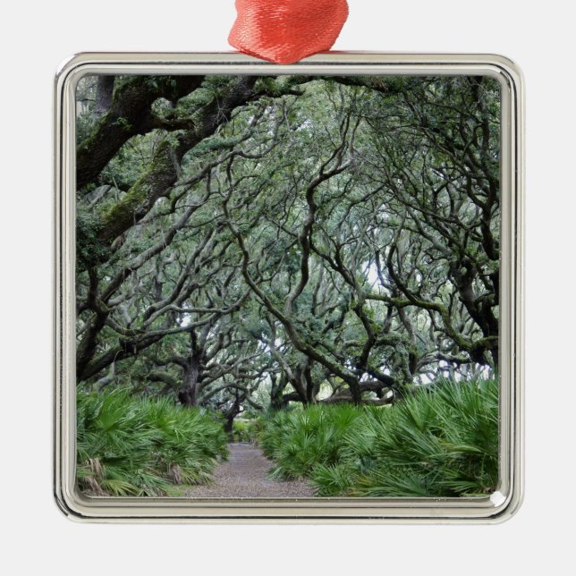 Cumberland Island Metal Tree Decoration (Front)
