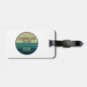 Cumberland Island National Seashore Ocean Birds Luggage Tag