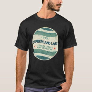 Cumberland Lake Shark Free and Unsalted Camping Ke T-Shirt