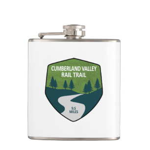 Cumberland Valley Rail-Trail Hip Flask