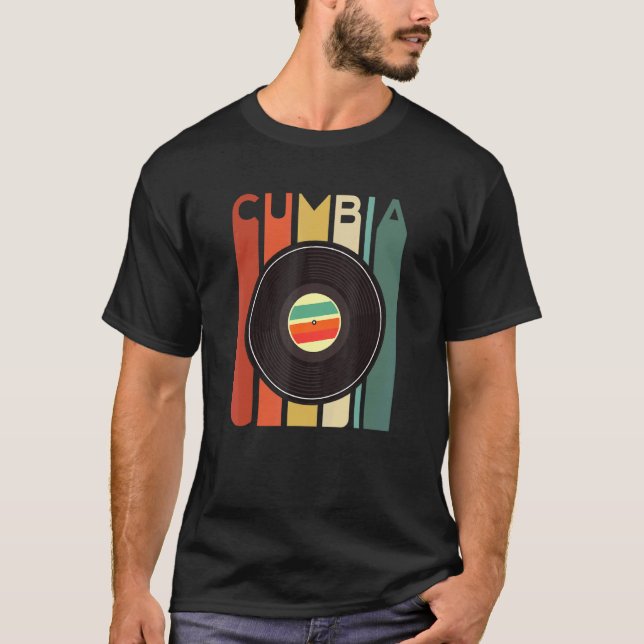 Cumbia Latina Latino Baile Dance Party Regalo Colo T-Shirt (Front)