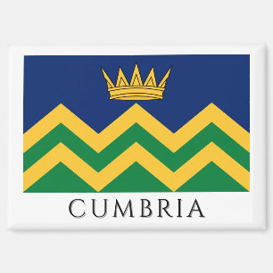 Cumbria flag (as of 2025) magnet
