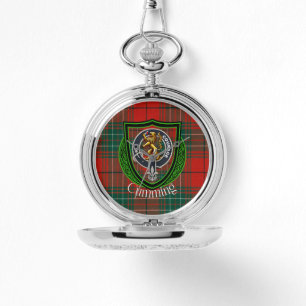 Cumming Scottish Clan Tartan & Crest Watch