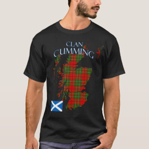 Cumming Scottish Clan Tartan Scotland T-Shirt