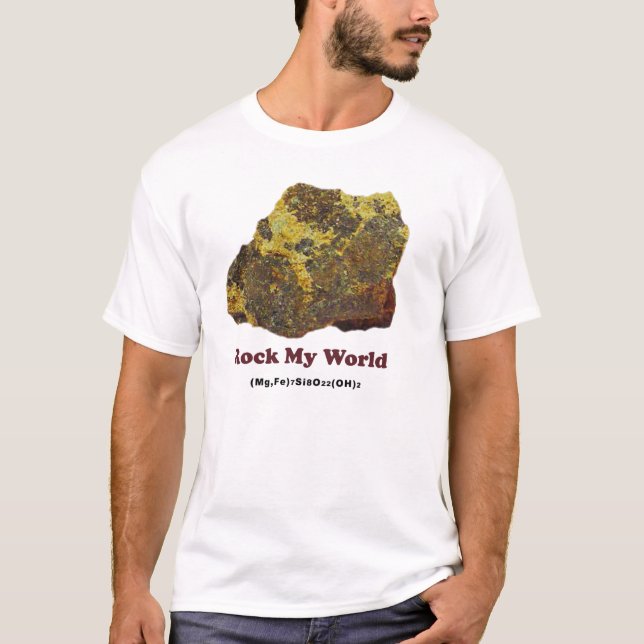 Cummingtonite Rock My World T-Shirt (Front)