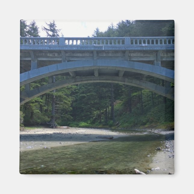 Cummins Creek at Neptune State Park, OR Magnet (Front)
