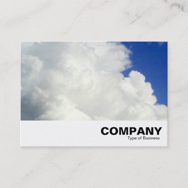 Cumulous Clouds Business Card (Front)