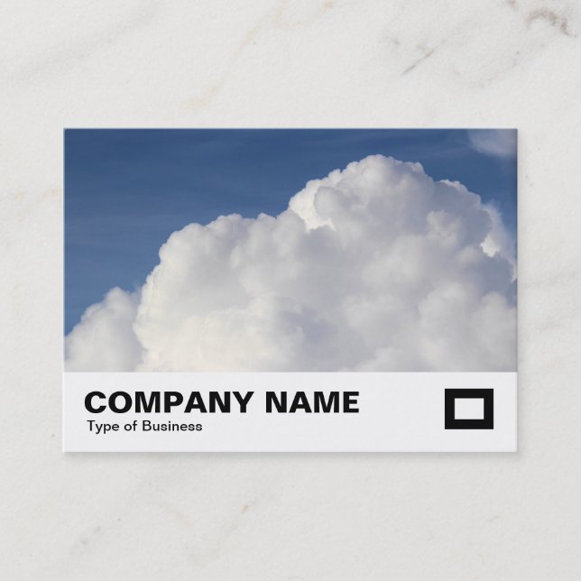 Cumulus Cloud Business Card (Front)