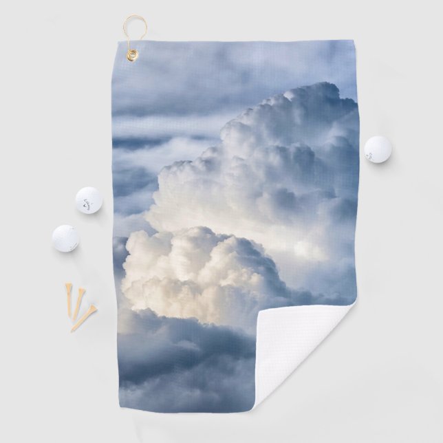 Cumulus Cloud Group Golf Towel (InSitu)