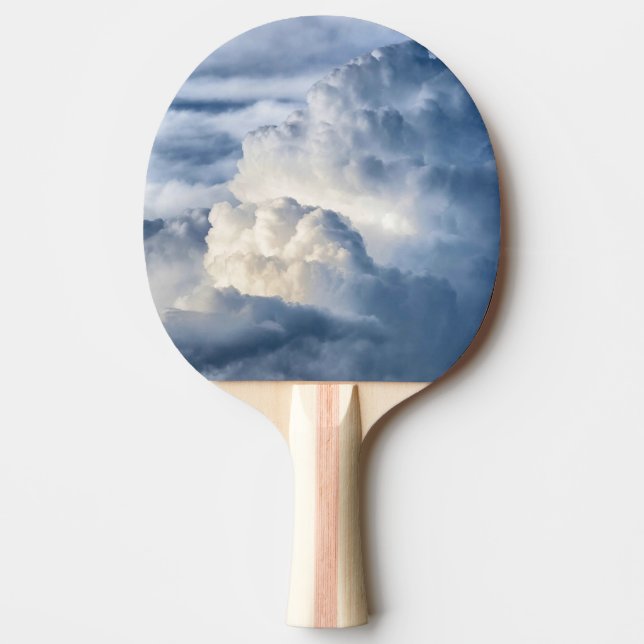 Cumulus Cloud Group Ping Pong Paddle (Front)