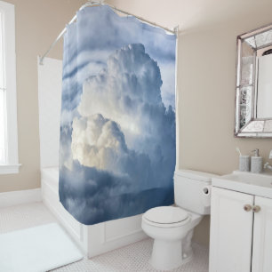 Cumulus Cloud Group Shower Curtain