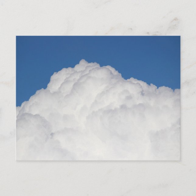 Cumulus Cloud Postcard (Front)