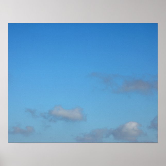 Cumulus Cloud Poster (Front)