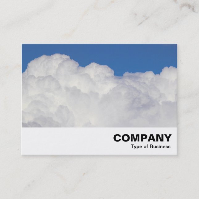 Cumulus Clouds Business Card (Front)