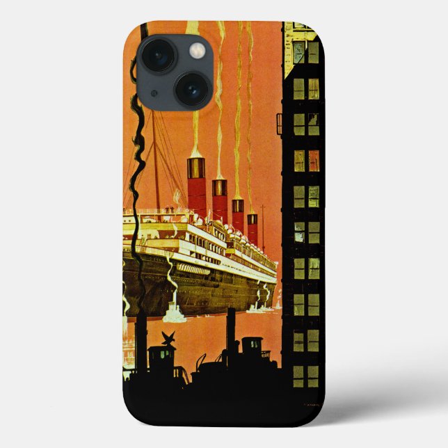 Cunard Europe-America Case-Mate iPhone Case (Back)