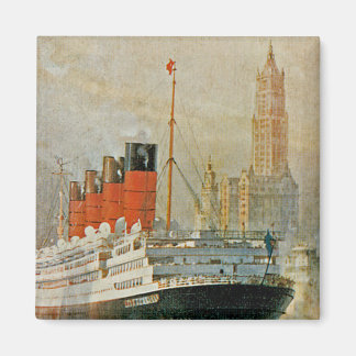 Cunarder at New York Magnet