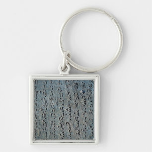 Cuneiform script key ring