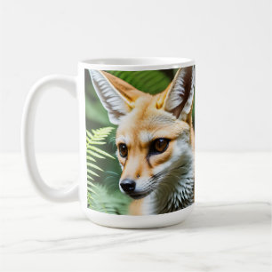 Cunning Fennec Fox, Coffee Mug