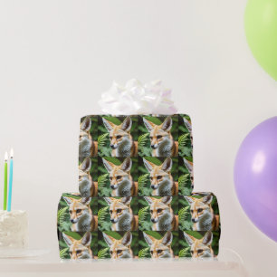 Cunning Fennec Fox, Wrapping Paper