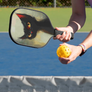 Cunning Pickleball Cat Paddle