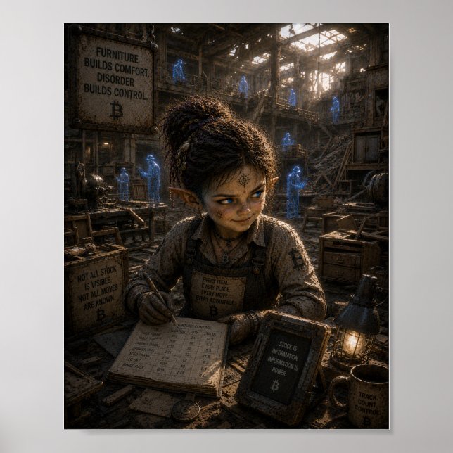 Cunning / Warehouse Clerk / Furniture Factory Poster (Front)