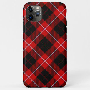 Cunningham Tartan Red Black Plaid Case-Mate iPhone Case