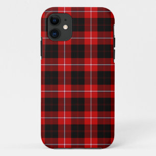 Cunningham Tartan Red Black Plaid Case-Mate iPhone Case