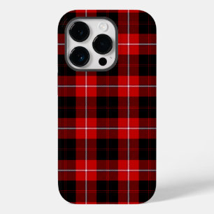 Cunningham Tartan Red Black Plaid Case-Mate iPhone 14 Pro Case