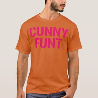 Cunny Funt Offensive Adult Humour Vintage Deep Pin T-Shirt