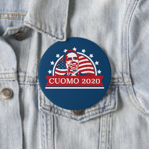 Cuomo 2020   Vote for President 10 Cm Round Badge