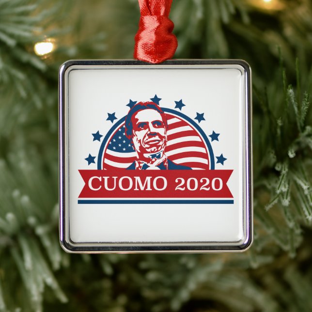 Cuomo 2020 | Vote for President Metal Tree Decoration (Tree)