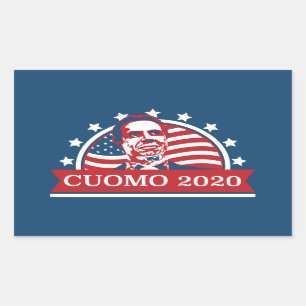 Cuomo 2020   Vote for President Rectangular Sticker
