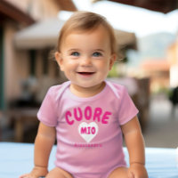 Cuore Mio (Girls) Baby Bodysuit