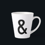 "&" cup<br><div class="desc">i had an "&" cup and it broke,  so i recreated it.</div>