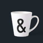 "&" cup<br><div class="desc">i had an "&" cup and it broke,  so i recreated it.</div>