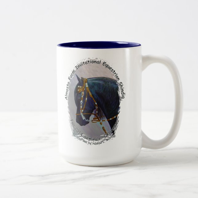 Cup, Almosta Farm Ride Fall 2014 Two-Tone Coffee Mug (Right)
