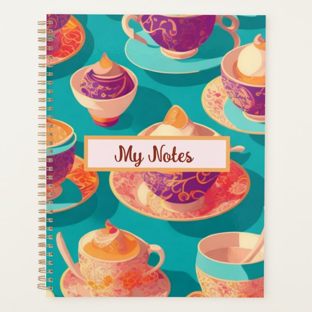Cup and Saucer Inspire School  Planner (Front)